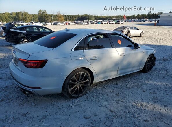 WAUB4AF48JA200369 2018 AUDI S4 Белый Задняя правая четверть