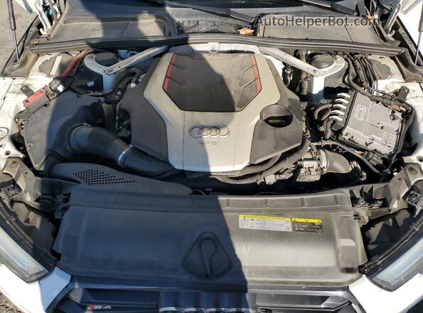 WAUB4AF49KA002207 2019 AUDI S4 Белый Вид задней части салона