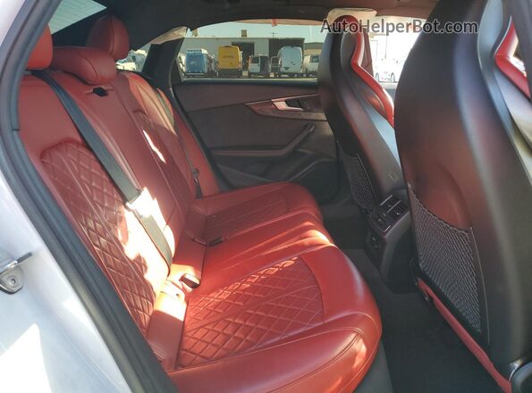 WAUB4AF49KA002207 2019 AUDI S4 Белый Вид задних сидений