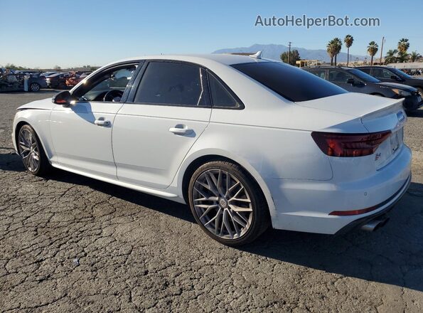 WAUB4AF49KA002207 2019 AUDI S4 Белый Задняя левая четверть