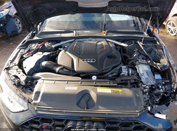 WAUB4AF4XMA064797 2021 AUDI S4 Black Вид ззаду