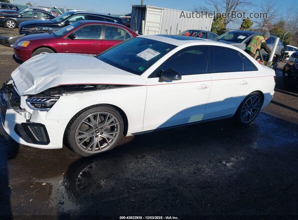 WAUB4AF4XPA050953 2023 AUDI S4 White სალონის 360-გრადუსიანი ხედი