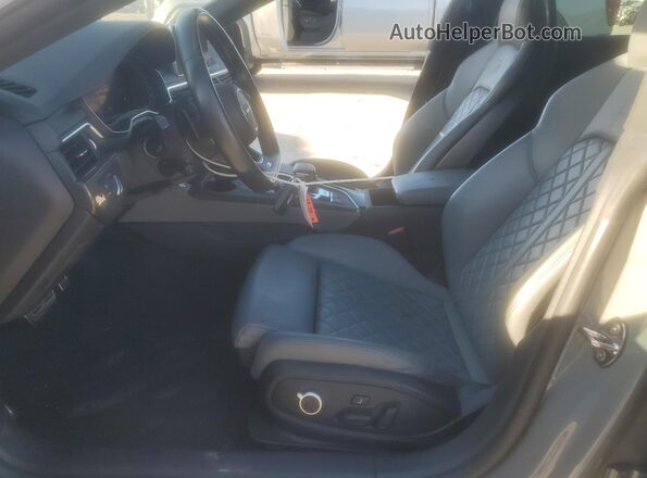 WAUB4CF56KA005800 2019 AUDI S5 Gray Вид салону спереду