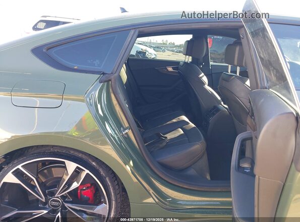 WAUB4CF56RA048656 2024 AUDI S5 Green VIN sticker view