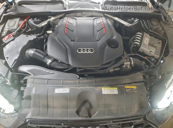 WAUB4CF58MA023461 2021 AUDI S5 Gray Սալոնի հետևի տեսք