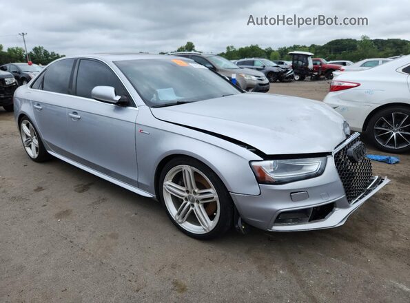 WAUBGAFL5GA009807 2016 AUDI S4 Silver Przód prawy