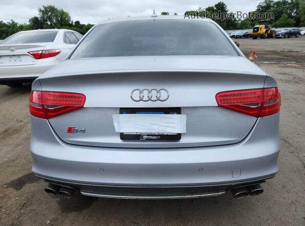WAUBGAFL5GA009807 2016 AUDI S4 Silver Widok z tyłu