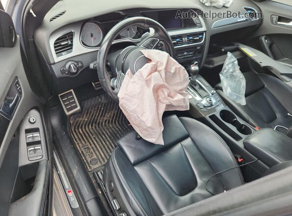 WAUBGAFL5GA009807 2016 AUDI S4 Silver Widok deski rozdzielczej