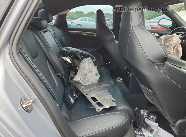 WAUBGAFL5GA009807 2016 AUDI S4 Silver Widok tylnych siedzeń