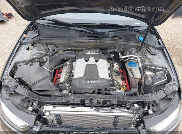 WAUBGAFL6GA000453 2016 AUDI S4 Gray Rear view