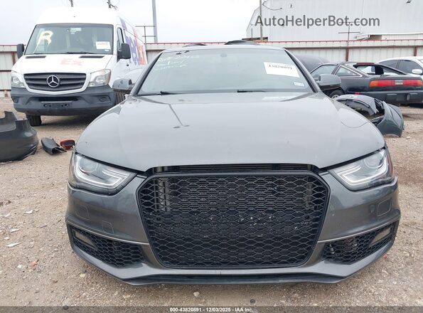 WAUBGAFL6GA000453 2016 AUDI S4 Gray Rear interior view