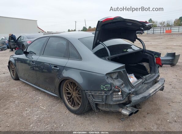 WAUBGAFL6GA000453 2016 AUDI S4 Gray Rear left