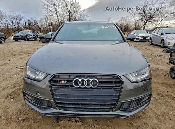 WAUBGAFL6GA009332 2016 AUDI S4 Gray Vista frontal