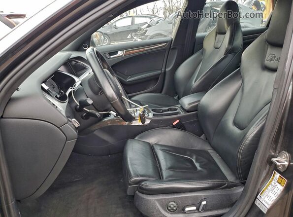 WAUBGAFL6GA009332 2016 AUDI S4 Gray Vista interior delantera