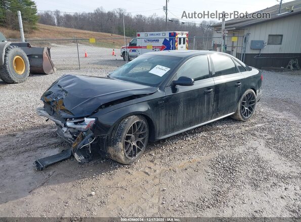 WAUBGAFL7GA010439 2016 AUDI S4 Black Przód lewy