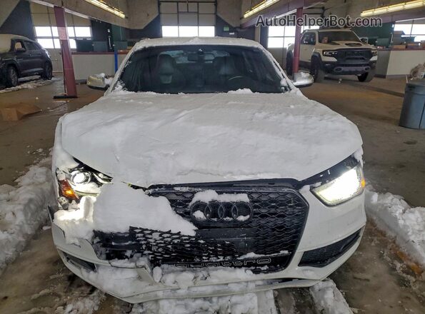 WAUBGAFL8GA009994 2016 AUDI S4 White Widok z przodu
