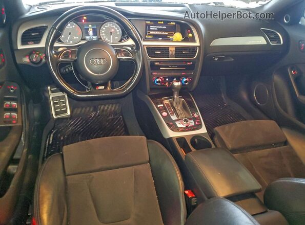 WAUBGAFL8GA009994 2016 AUDI S4 White Widok deski rozdzielczej