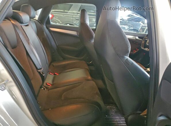 WAUBGAFL8GA009994 2016 AUDI S4 White Widok tylnych siedzeń