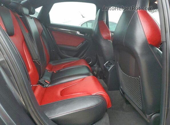WAUBGAFL9GA002147 2016 AUDI S4 Gray Հետևի նստատեղերի տեսք
