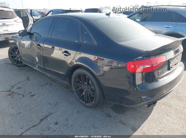 WAUBGAFL9GA002696 2016 AUDI S4 Black Tył lewy