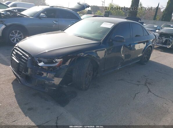 WAUBGAFL9GA002696 2016 AUDI S4 Black Przód lewy
