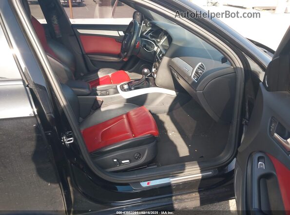 WAUBGAFL9GA002696 2016 AUDI S4 Black Widok wnętrza z przodu