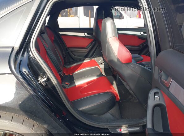 WAUBGAFL9GA002696 2016 AUDI S4 Black Widok naklejki z numerem VIN