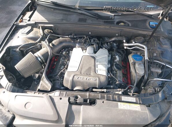 WAUBGAFL9GA002696 2016 AUDI S4 Black Widok z tyłu