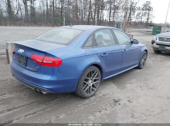 WAUBGAFL9GA004335 2016 AUDI S4 Blue Задня права чверть