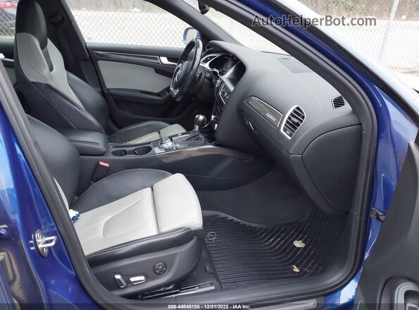 WAUBGAFL9GA004335 2016 AUDI S4 Blue Вид салону спереду