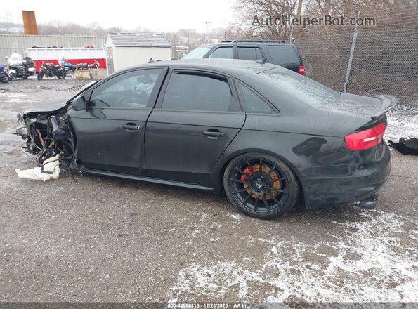WAUBGAFL9GA006361 2016 AUDI S4 Gray Trasero izquierdo
