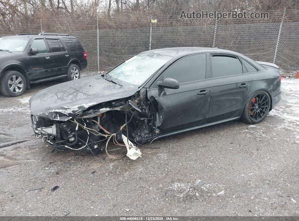 WAUBGAFL9GA006361 2016 AUDI S4 Gray Vista tres cuartos delantera izquierda
