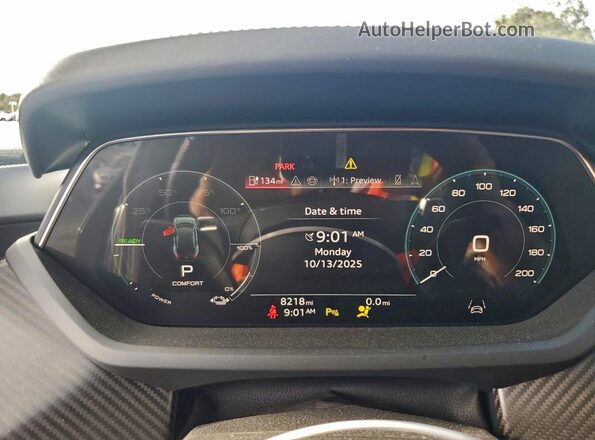WAUBHBFW1R7900142 2024 AUDI RS Gray Widok zestawu wskaźników