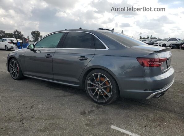 WAUC4AF49JA030768 2018 AUDI S4 Gray 