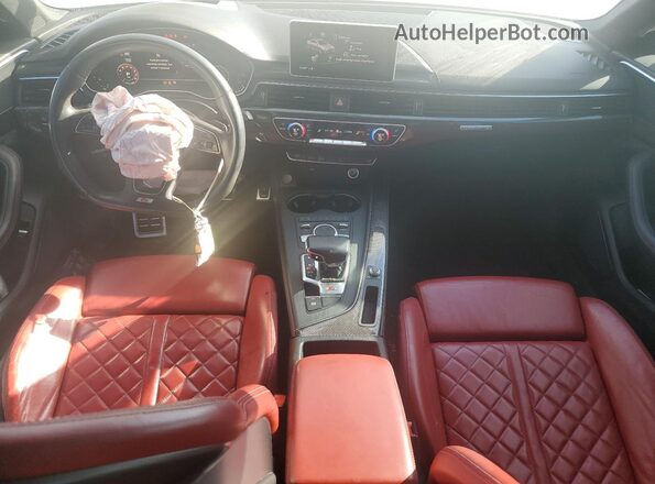 WAUC4AF4XKA000762 2019 AUDI S4 White Vista del salpicadero