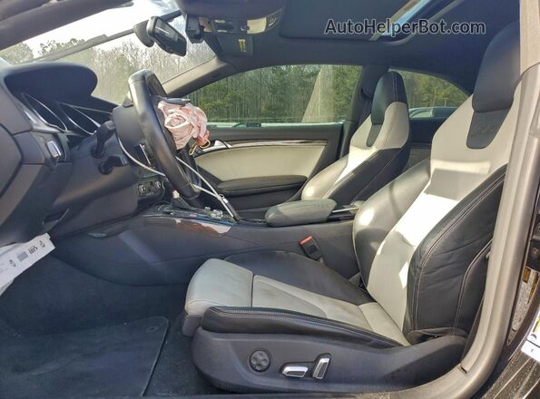 WAUC4AFR2GA026730 2016 AUDI S5 Black Вид салону спереду