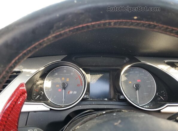 WAUC4AFR7GA015223 2016 AUDI S5 Gray Vista del cuadro de instrumentos