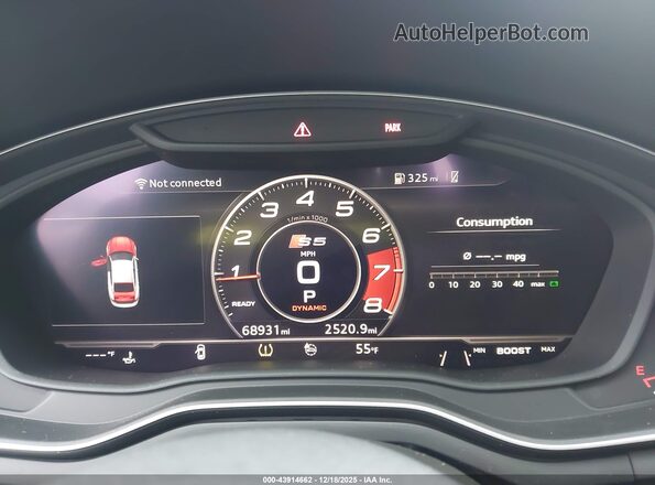 WAUC4CF50JA103997 2018 AUDI S5 White Вид задніх сидінь