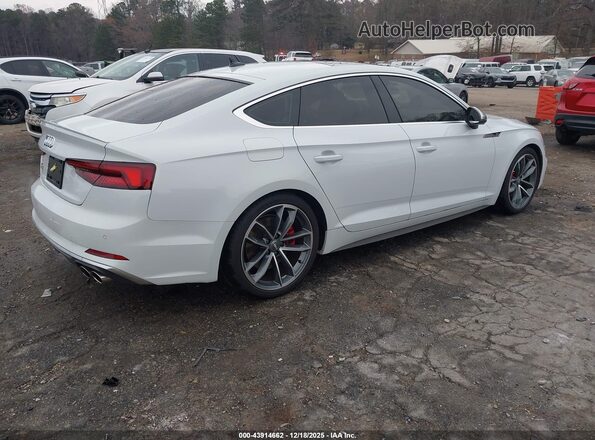 WAUC4CF50JA103997 2018 AUDI S5 White Задня права чверть