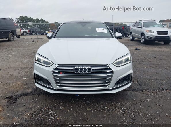 WAUC4CF50JA103997 2018 AUDI S5 White Вид щитка приладів