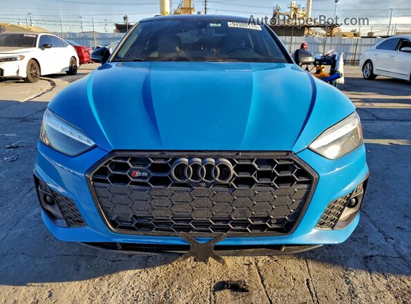 WAUC4CF50LA013607 2020 AUDI S5 Blue Widok z przodu