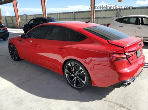 WAUC4CF51NA025123 2022 AUDI S5 Red Rear left