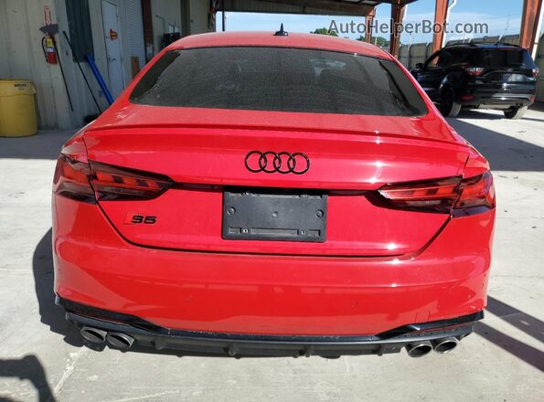 WAUC4CF51NA025123 2022 AUDI S5 Red Rear view