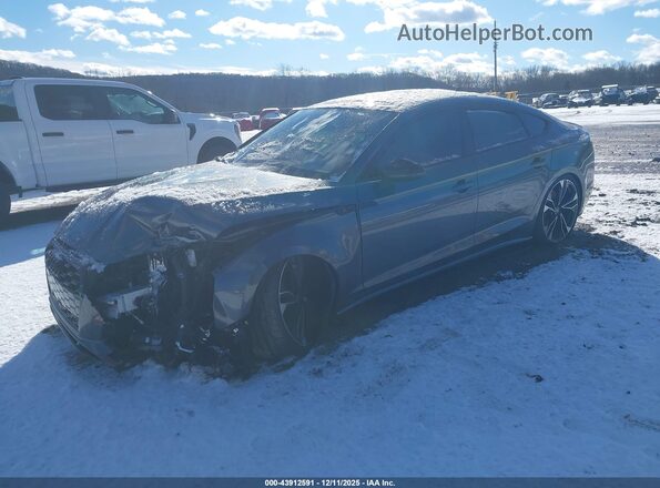 WAUC4CF51SA007667 2025 AUDI S5 Gray Առջևի ձախ երեք քառորդ տեսարան