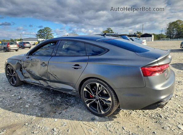 WAUC4CF57MA018451 2021 AUDI S5 Gray Trasero izquierdo