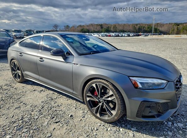 WAUC4CF57MA018451 2021 AUDI S5 Gray Delantero derecho
