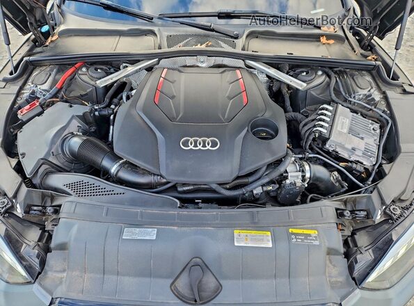 WAUC4CF57MA018451 2021 AUDI S5 Gray Vista interior trasera