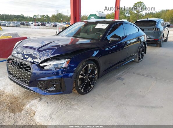 WAUC4CF57SA009312 2025 AUDI S5 Dark Blue Przód lewy