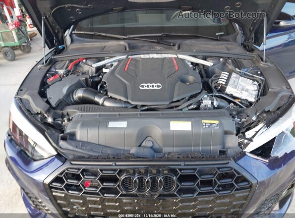 WAUC4CF57SA009312 2025 AUDI S5 Dark Blue Widok z tyłu