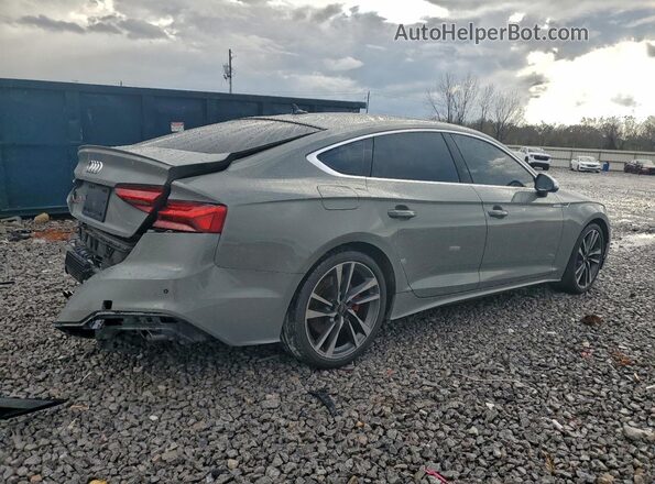 WAUC4CF58MA051331 2021 AUDI S5 Серый Задняя правая четверть